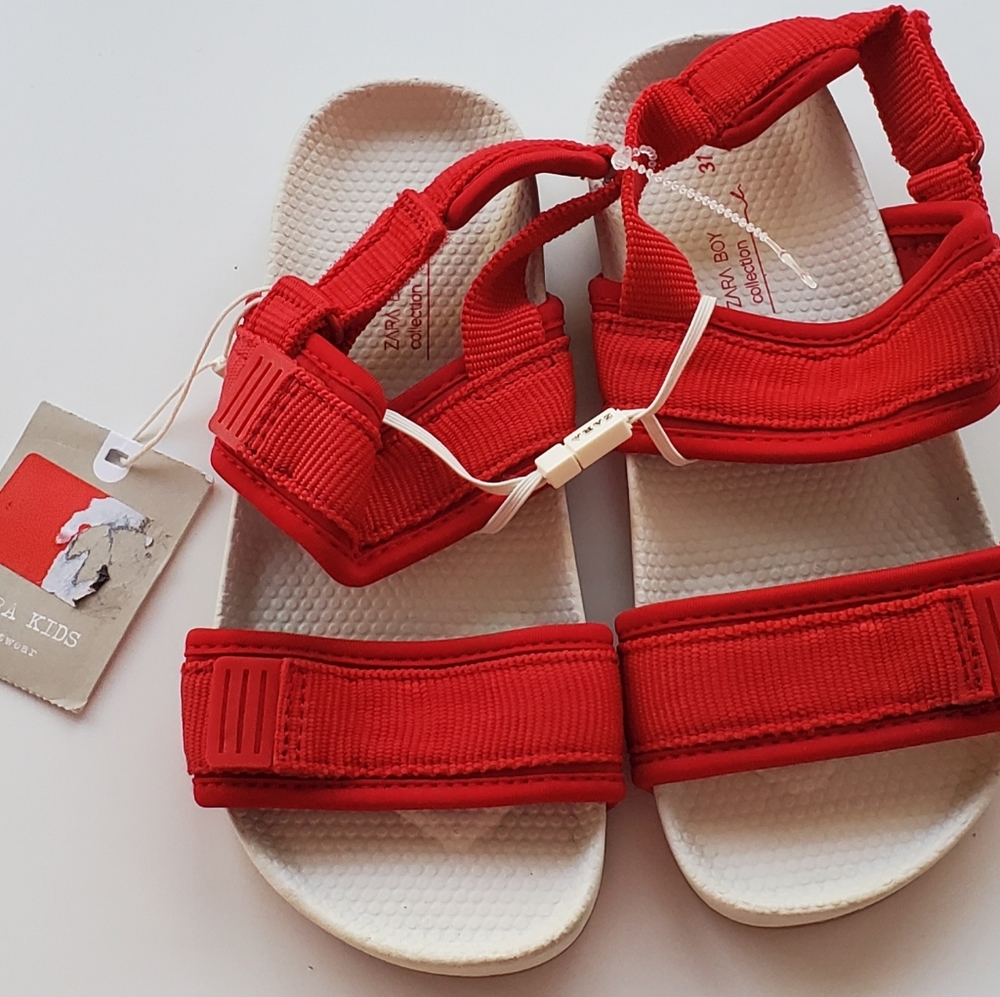 New Zara Sandals Size 10 boy kids